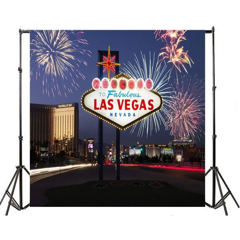 Vegas  Photo backdrop icluded